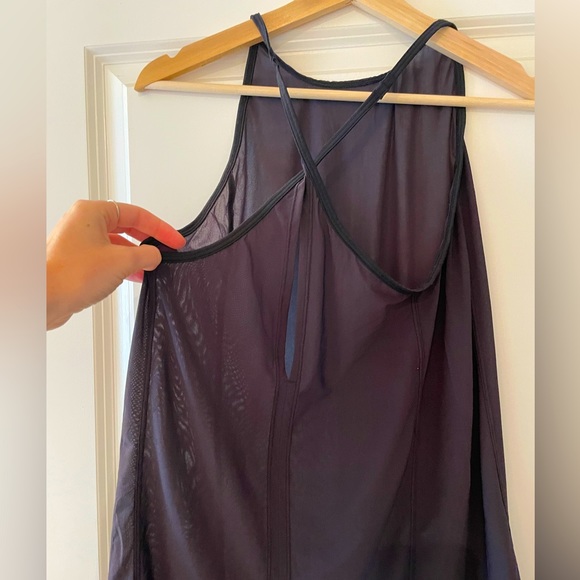 Lululemon Sheer Black Tank Top - Picture 4 of 5